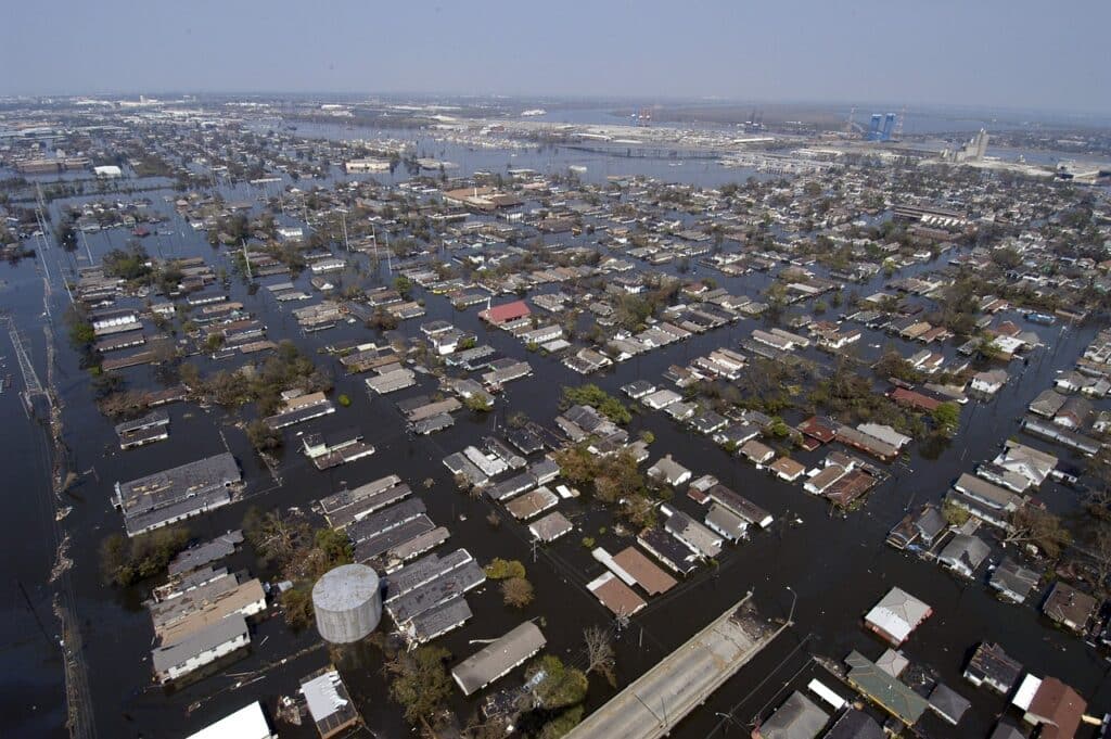 flooded new orleans